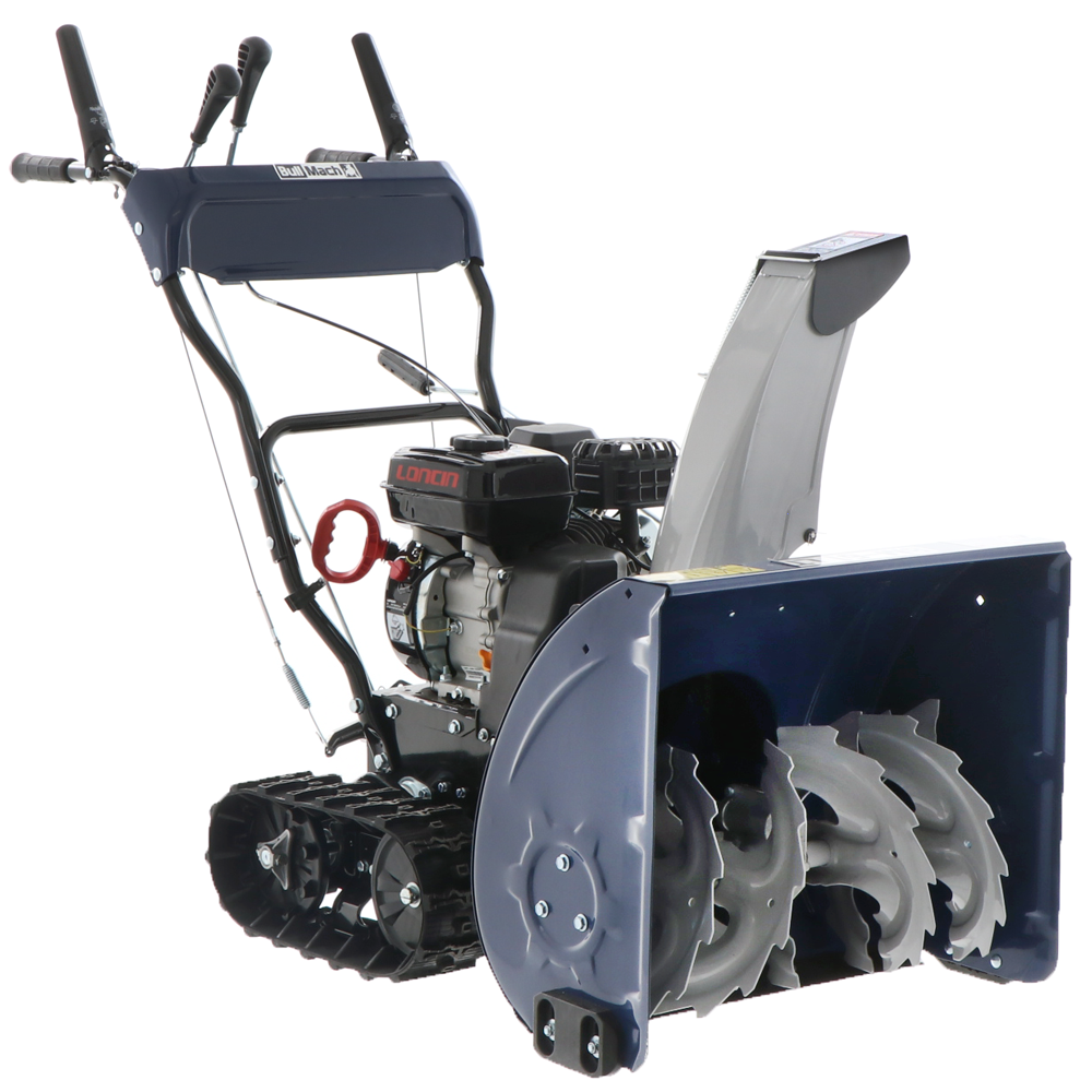 BullMach BM61 LT Fraise à neige thermique à chenilles Loncin H200 agrifutura agri futura